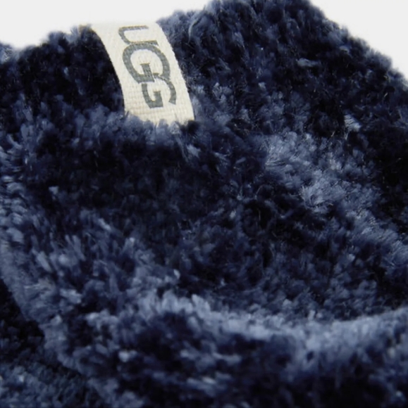 UGG Navy Leda Cozy Socks - Picture 9 of 10